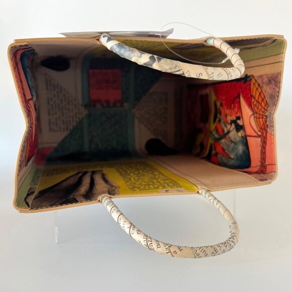 Bottega Veneta Small The Newspaper Leather Shopper Bag - Picture 7 of 16